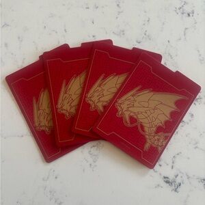 Pokémon TCG XY BREAKpoint Card Dividers - Set of 4 Mega Gyarados